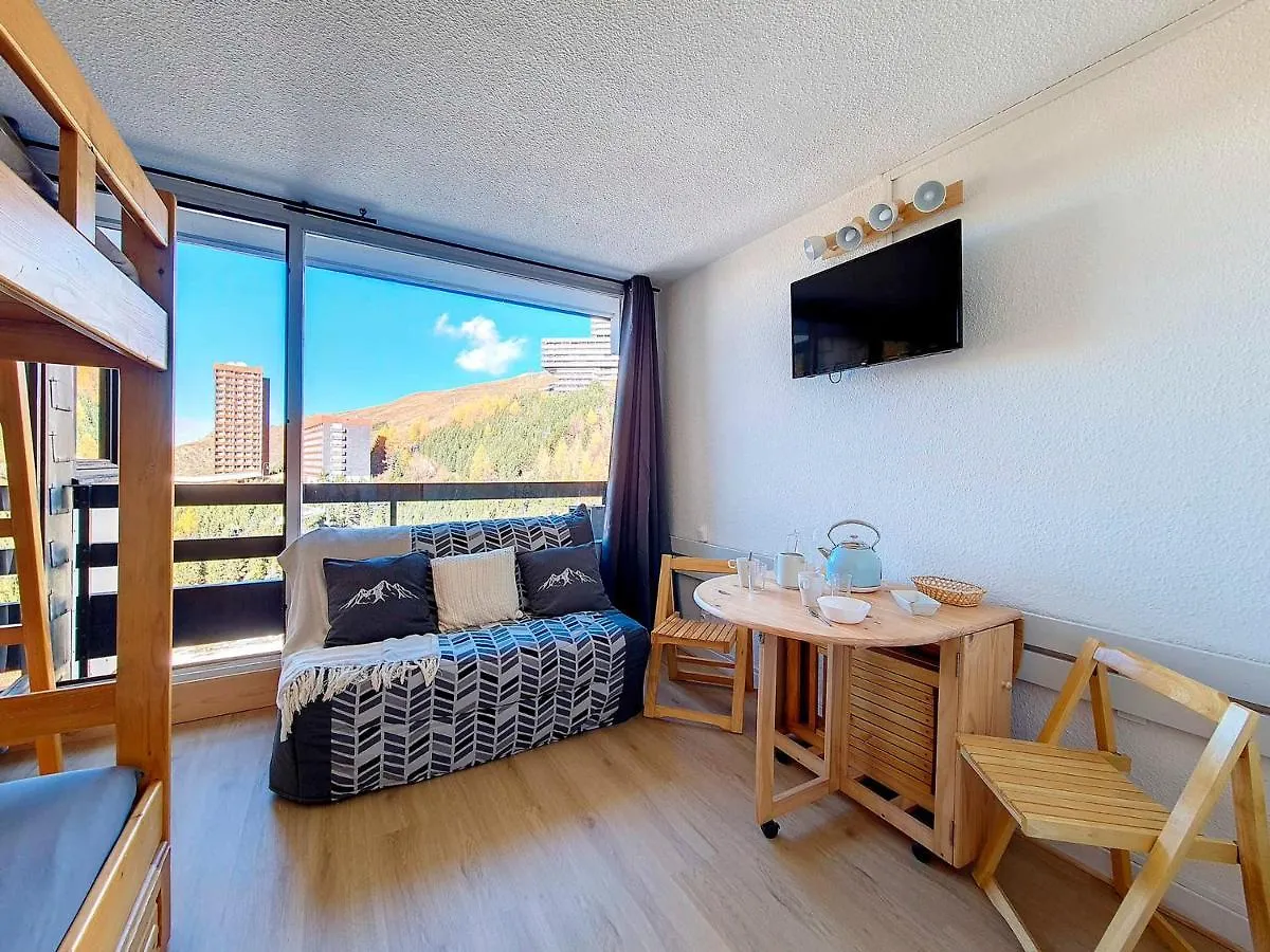 Studio Agreable Ski Au Pieds Balcon - Fr-1-344-997 Saint-Martin-de-Belleville Apartment